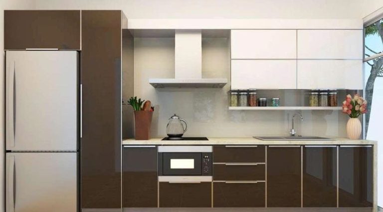 Tủ bếp Acrylic Các mẫu tủ bếp Acrylic đẹp