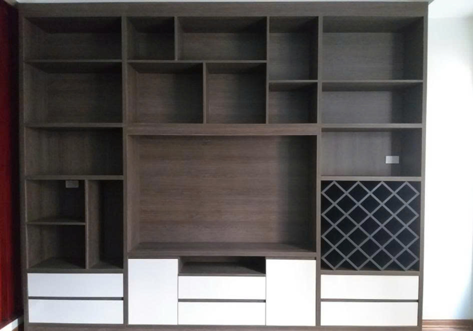 Mẫu tủ trang trí đẹp giúp tăng giá trị thẩm mỹ cho không gian sống