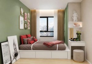 Dự Án Thi Công Nội Thất Chung Cư Bình Thạnh Hiện Đại Sang Trọng 153120N8K - hình 3