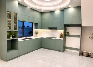 thi công tủ bếp tại An Dương Tây Hồ Hà Nội