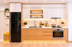 thi công tủ bếp tại An Dương Tây Hồ Hà Nội