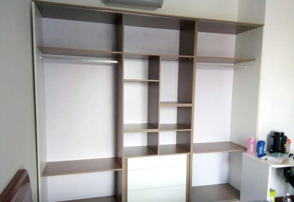 Mẫu tủ trang trí mini đẹp dành cho căn hộ diện tích nhỏ