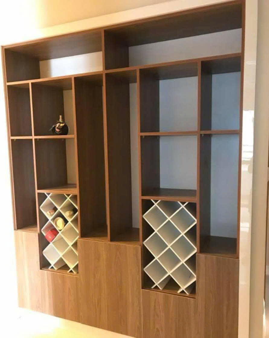 Tủ trưng bày shop cao cấp tăng tính chuyên nghiệp
