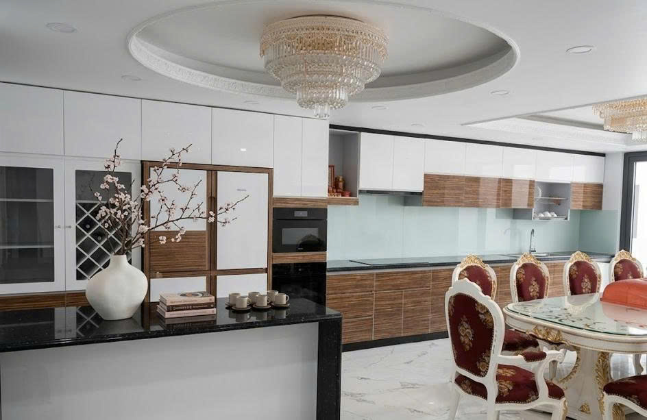xưởng sản xuất tủ bếp