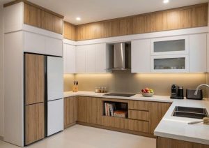 xưởng sản xuất tủ bếp