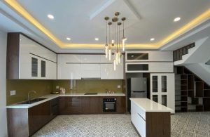 xưởng sản xuất tủ bếp