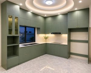 Thi công tủ bếp tại Cầu Giấy Hà Nội – Gỗ Xinh xưởng trực tiếp, máy CNC, phụ kiện Blum, bảo hành rõ ràng. Khảo sát miễn phí tận nơi.