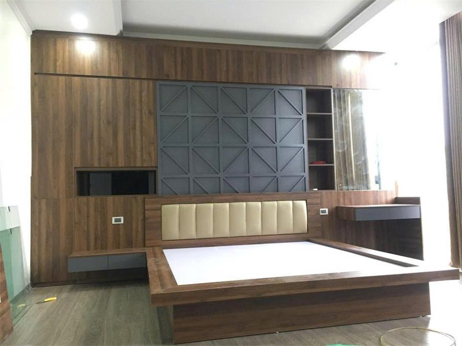 Nội thất phòng ngủ đẹp hiện đại sang trọng thiết kế tiện nghi cho gia đình