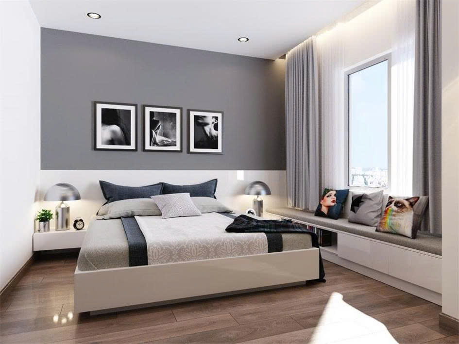 Nội thất phòng ngủ đẹp hiện đại sang trọng thiết kế tiện nghi cho gia đình