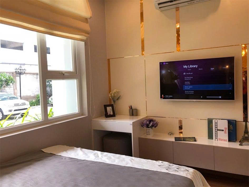 Nội thất phòng ngủ đẹp hiện đại sang trọng thiết kế tiện nghi cho gia đình