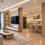 Nội thất chung cư trọn gói Hà Nội: quy trình, vật liệu và chi phí làm căn hộ 2 phòng ngủ